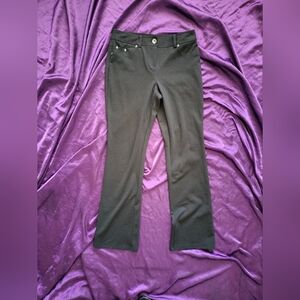 Stretch black pants